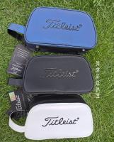 ➤Titleist J.L INDEBER MARK LONA ใหม่กอล์ฟป้องกันการรั่วซึม Double-Layer Hand จับ Multi-Functional แบบพกพา Tide Ball กระเป๋า Goif อุปกรณ์แพคเกจขนาดเล็ก