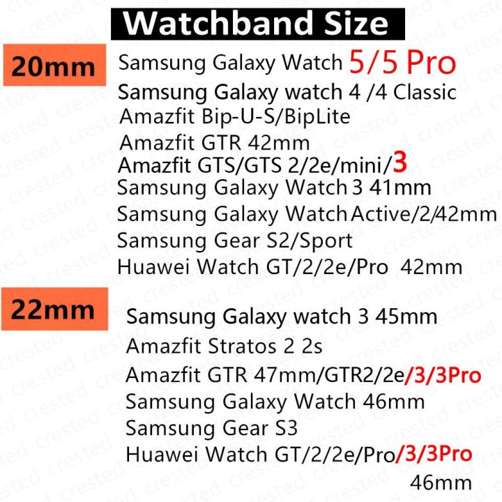 สาย18-20-22มม-สำหรับ-tissot-seiko-samsung-galaxy-watch-s3-4-classic-5-pro-huawei-gt-2-2e-สร้อยข้อมือสายหนังแท้-กล่อง-carterfa