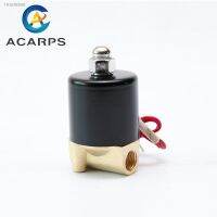 ❅☾⊕ 1/8 Normally Closed Brass Electric Solenoid Valve 110VAC 380VAC 220VAC 24VDC 12VDC Solenoid Valve For Water Gas Oil