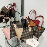 กระเป๋าถือดอกไม้ 2022ladies handbag กระเป๋าแฟชั่นสไตล์ตะวันตกตะกร้าผักบุ้ง