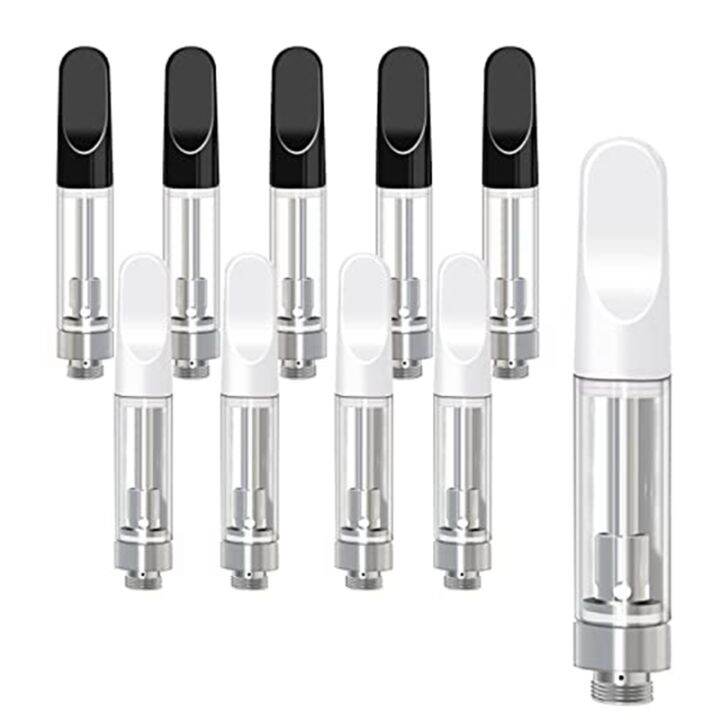 10 PCS Empty Storage Cartridges for 1.0ML Glass Ceramics Easy to Fill