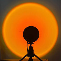 Sun Set Lamp Projector Rainbow Atmosphere Led Night Light USB Lamp Live Room Photography Photo Wall Decoration For Home Bedroom