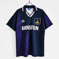 2022 2023 ล่าสุด เสื้อกีฬาแขนสั้น ลายทีมชาติฟุตบอล Tottenham Hotspur Away 1994/95 ชุดเยือน สไตล์วินเทจ ไซซ์ S-XXL