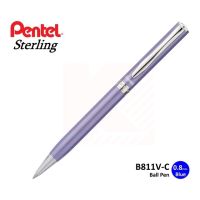 ปากกาลูกลื่น Pentel B811V-C ด้ามสีม่วง