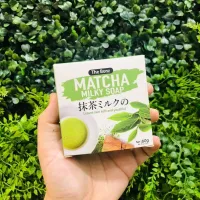 ? 1 แถม 1 MATCHA MILKY SOAP 60g สบู่ชาเขียว 抹茶ミルキーソープ [ Best Price!! ]