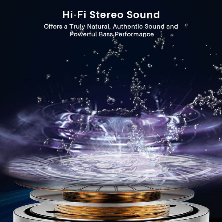 TOZO T6 Bluetooth Earphones , Wireless Headphones Powerful Deep Sound