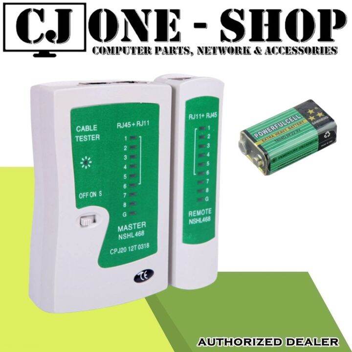 [Hot sales] ☫卐 Network LAN Cable Tester for RJ45 RJ11 CAT5 UTP Tool