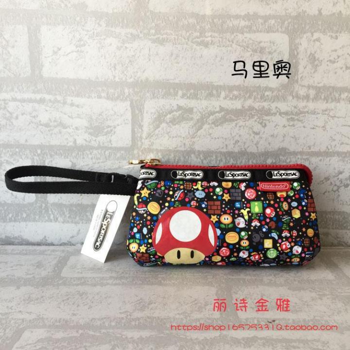 li-shi-ประกันโค้งซื้อกระเป๋าใส่เหรียญกระเป๋าเครื่องสำอางกระเป๋าโทรศัพท์มือถือกระเป๋าเชือกมือ8105ขนาดเล็ก