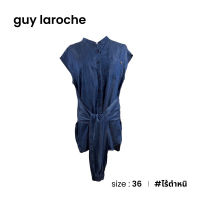 Guy laroche เสื้อแขนกุดดีเทลผูกข้างหน้าเท่ๆ