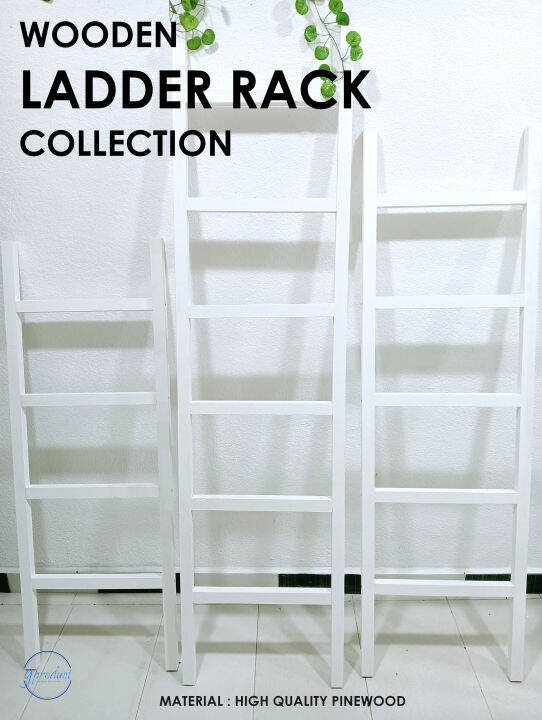 RUSTIC LADDER TOWEL RACK | RAK TUALA TANGGA HIASAN | HOME DECO | DEKO ...