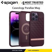 Spigen เคสแม่เหล็กพารัลแลกซ์สำหรับ Apple iPhone 14 Pro Max/ iPhone 13 Pro Max/ iPhone 12 Pro Max เคสแม่เหล็กในตัว | ของแท้