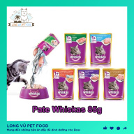 Thức ăn cho mèo lớn Pate Whiskas 85g - Pate cho mèo - Long Vũ Pet Food thumbnail