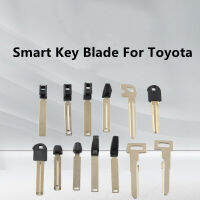 Keyless Entry Uncut Smart Key Blade สำหรับ Toyota Smart Key ฉุกเฉินแทรก Uncut Blade Blank Key Fob