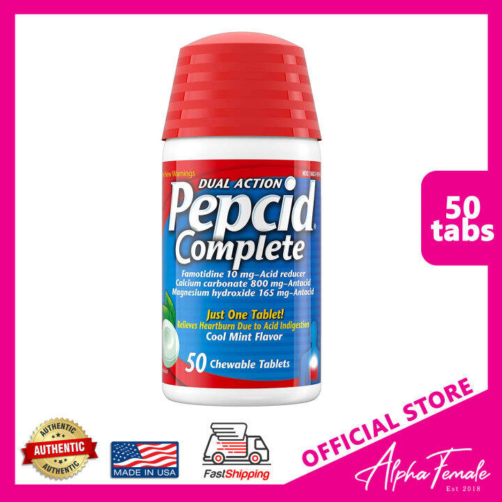Pepcid Complete Dual Action Acid Reducer, Relieves Heartburn Acid