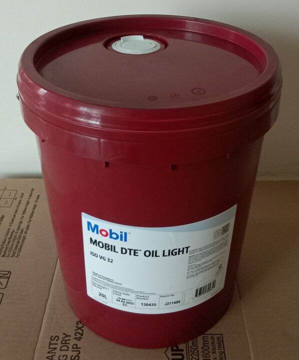 Mobil DTE Oil Light 20 Litre | Lazada