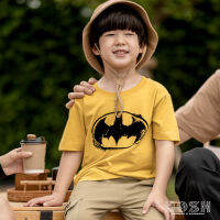 DOSH BOYS T-SHIRTS BATMAN เสื้อยืดคอกลม แขนสั้น เด็กชาย PWBBT5006-YE