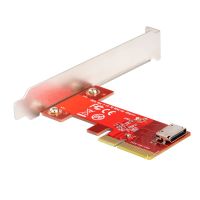 PCIe3.0 X 4 To Oculink อะแดปเตอร์ SFF-8612การ์ดเชื่อมต่อ U.2 SFF-8639อินเตอร์เฟซสำหรับ SSD อะแดปเตอร์ FJK3825 PCIe NVMe