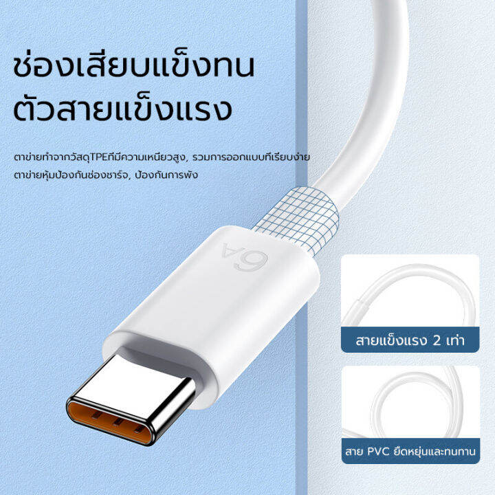 สำหรับเดิม-huawei-สายชาร์จ-หัวชาร์จ-ชาร์จด่ว66w-usb-ที่ชาร์จติดผนังขณะเดินทาง-supercharge-overcharge-สำหรับ-mate40-30-p40-pro-nova8-se-p30-p40