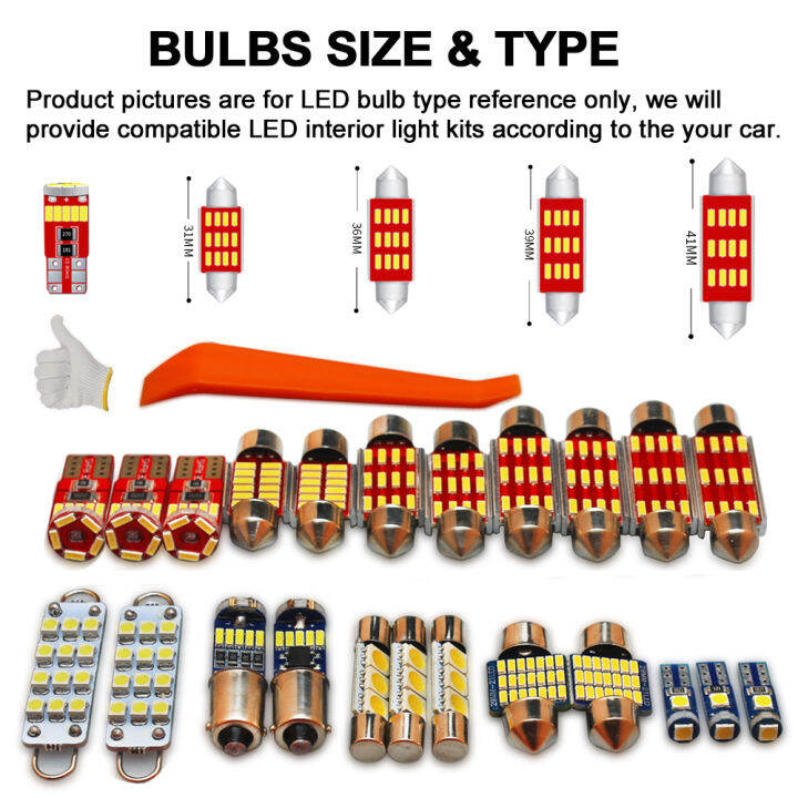 mdng-canbus-อุปกรณ์เสริมในรถยนต์-led-ภายในโดมแผนที่ลำต้นมารยาทไฟป้ายทะเบียนชุดสำหรับรถจี๊ปเสรีภาพผู้บัญชาการทรยศ