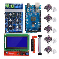 3D เครื่องพิมพ์ชุด RAMPS 1.6 Controller Mega 2560 Board 5Pcs A4988 Stepper Motor Driver LCD 12864สำหรับ Arduino RepRap