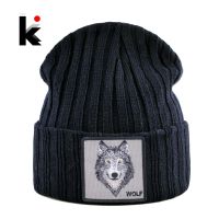 [Fine Jewelry]แฟชั่นใหม่ถักหมวกสำหรับผู้ชายผู้หญิงหมาป่าแบบ S Kullies Beanies U Nisex ถัก Streetwear ฮิปฮอปหมวกหมวก Kpop Gorras