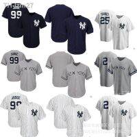 MLB เสื้อแยงกี้ Rizzo48 99 ผู้พิพากษา 2 JETER45 ชุดเบสบอล Trres