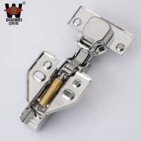 Thickening mute 304 stainless steel removable damping hydraulic buffer cupboard door hinge hinge spring pipe plane