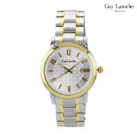 Guy Laroche Watch นาฬิกาผู้ชาย รุ่น KOBE ( สี2กษัตริย์ ) - MGAMB2020GTN