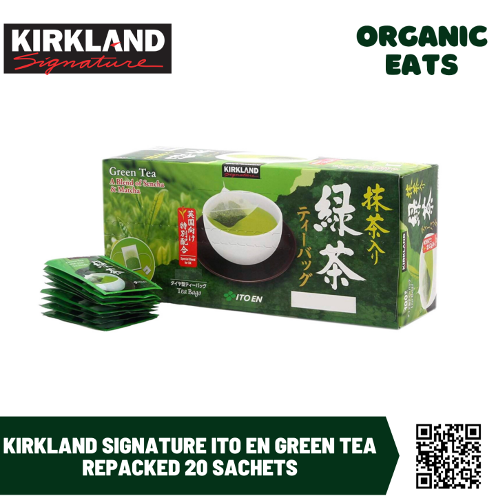 Kirkland Signature Ito En Green Tea Repacked 20 sachets Lazada PH