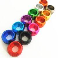 【hot】✳✴ 5/10pcs Aluminum cap head washer Alloy Cone Cap Gasket Washer for parts Multicolor colors