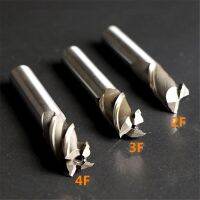 HOT 1PCS End Mills เครื่องตัดโลหะ HSS-AL ความแม่นยําสูง D1-32mm 2 3 4 Flutes ฟันอลูมิเนียม Milling เครื่องมือ Key Seater Router Bit