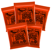 สายกีตาร์ไฟฟ้า Ernie Ball Skinny Top Heavy Bottom 2215 Nickel Guitar Strings 10 - 52