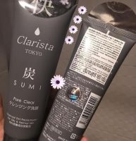 ของแท้ 100% CLARISTA TOKYO CHARCOAL 2 IN 1 FACIAL FOAM นำเข้าจากญี่ปุ่น 160g