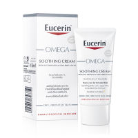 eucerin omega soothing cream 50ml บำรุงผิวหน้า สำหรับผู้มีปัญหาผิวเเห้ง เเดง คัน ผื่นภูมิเเพ้