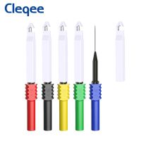 Cleqee P30009โพรบแบบลวดหุ้มฉนวน5ชิ้น,เครื่องมือทดสอบอุปกรณ์เสริมตรวจวิเคราะห์รถยนต์ซ่อมแซมเข็ม