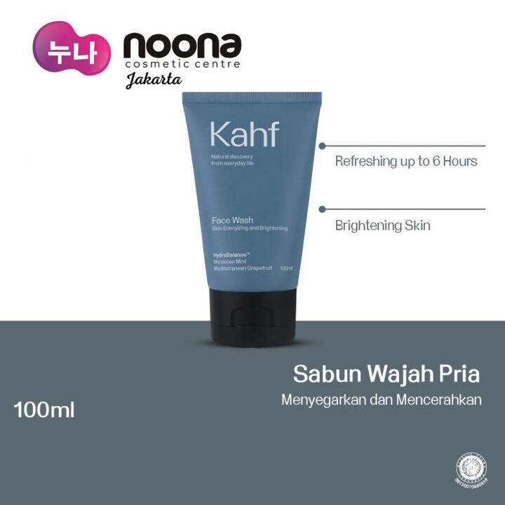 Kahf Skin Energizing And Brightening Face Wash Ml Lazada Indonesia