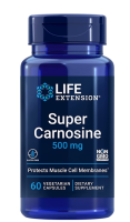 Life Extension Super Carnosine 500 mg / 60 Vegetarian Capsules