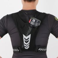 Reflective Running Backpack Universal Lightweight Water Bottle Bags Unisex Sport Running Vest Phone Bag For Jogging Fitness Running Belt