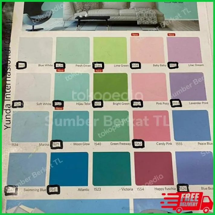 Cat Tembok Q Luc 5Kg Dijamin Puas Lazada Indonesia