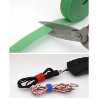 1Roll 2cm*5m Color Magical Glue Self-Adhesive Tape Strap Hoop Loop Strap Velcro Closure Tape Scratch Roll Fastening Tape Adhesives  Tape