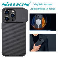 Nillkin for Apple iPhone 14 Pro Max Plus 5G Case MagSafe Camshield Pro Slide Camera Protection Shockproof Back Cover iphone Casing