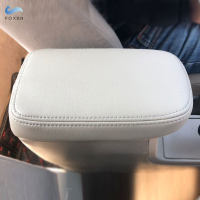 สำหรับ Toyota Corolla 2007 2008 2009 2010 2011 2012 2013ไมโครไฟเบอร์หนังรถจัดแต่งทรงผม Center Armrest Console ฝาปิดกล่อง Trim