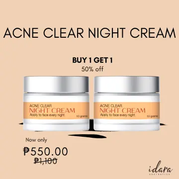 Shop Night Cream For Acne Prone Skin with great discounts and