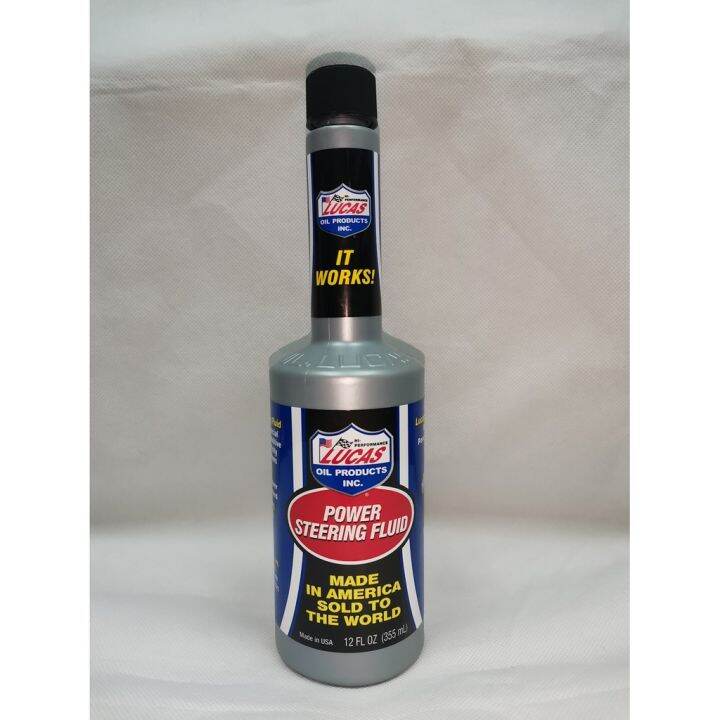 Lucas Oil Power Steering Fluid 12 FL oz (355mL) Lazada