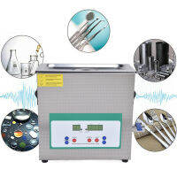 6.5L Ultrasonic Cleaner Timer เครื่องทำความสะอาดอัลตราโซนิกพร้อมโหมดสลีปสแตนด์บาย 180W