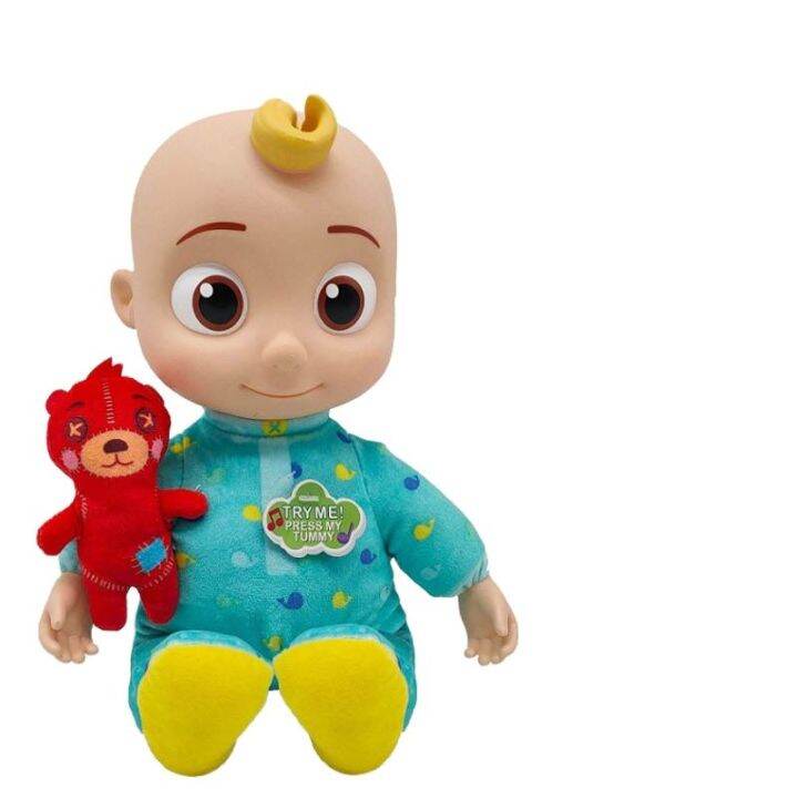 New Coco Melon Animation Plush Doll Singing JOJO Vinyl Doll English