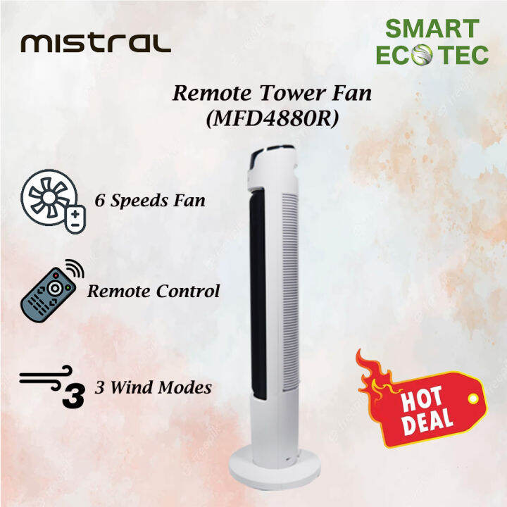 Mistral Tower Fan MFD4880R Lazada