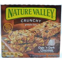 (บรรจุค 2) Nature Valley Oats n Dark Chocolate ช็อกโกแลตกราโนล่าบาร์ 253 กรัม