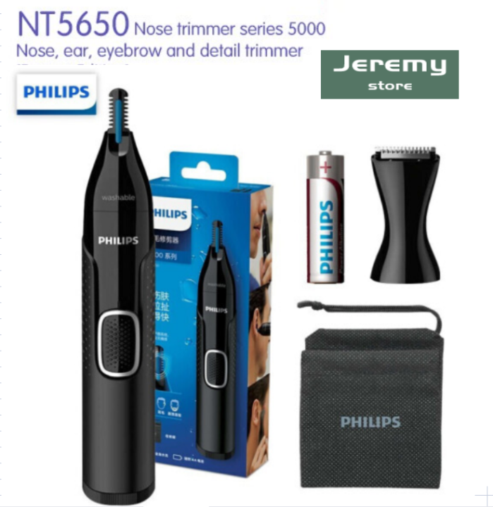 ⭐High Quality⭐Philip Series 5000 NT5650 Nose, Ear and Eyebrow Trimmer
