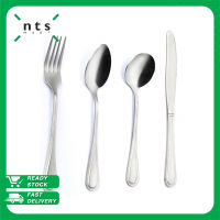 NTS Flatware ช้อน ส้อม มีด มีดอาหารคาว ส้อมอาหารคาว ช้อนอาหารคาว ส้อมขนมหวาน มีดอาหารหวาน ช้อนกาแฟ สแตนเลสแท้ HOWARD Series รุ่น HOW